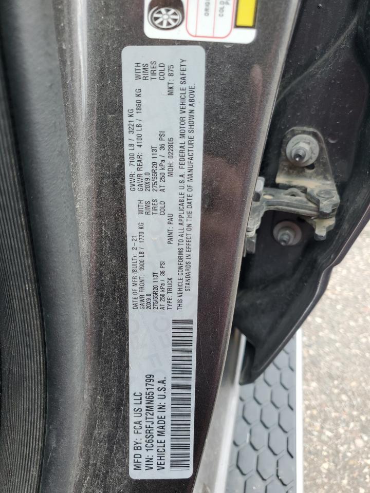 2021 RAM 1500