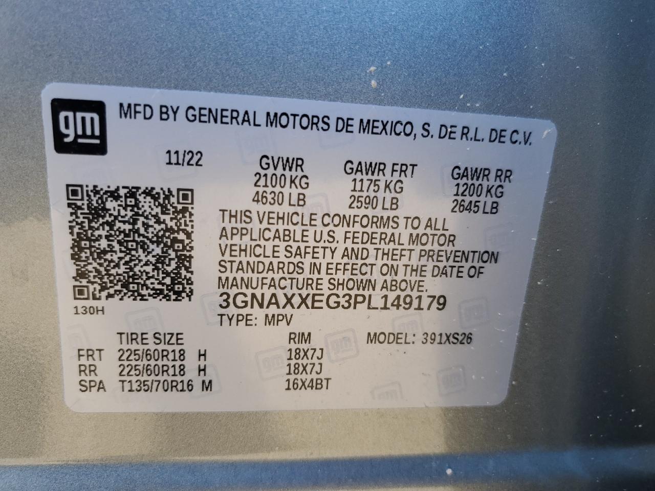 2023 CHEVROLET EQUINOX