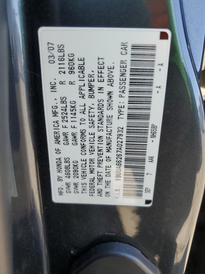 2007 ACURA TL