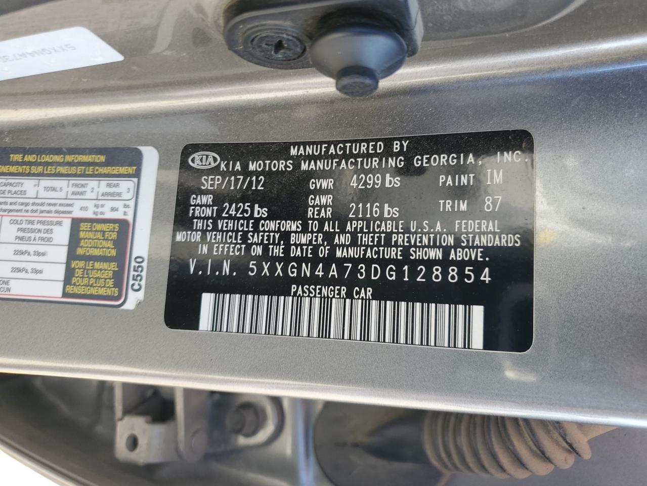2013 KIA OPTIMA
