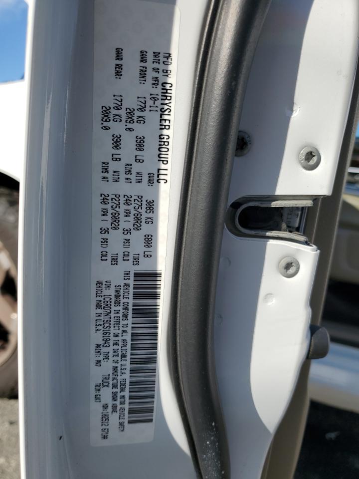 2012 DODGE RAM 1500