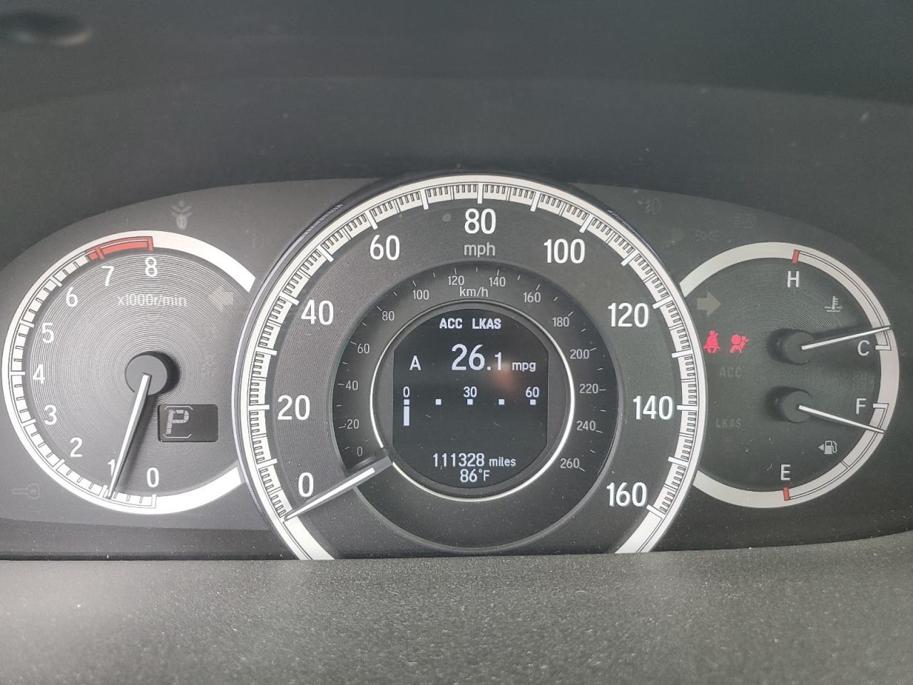 2016 HONDA ACCORD