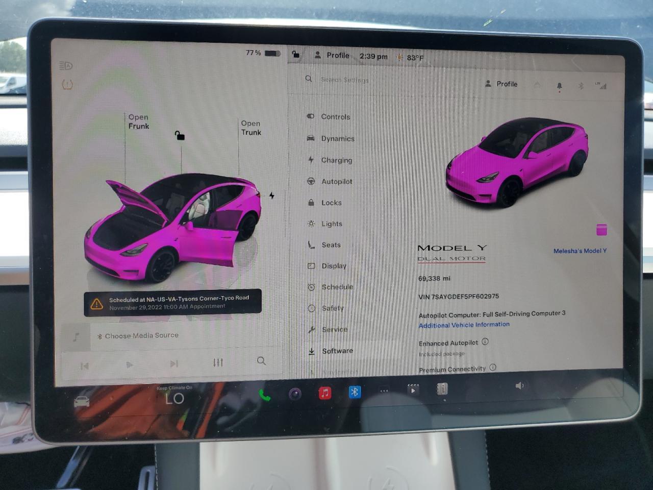 2023 TESLA MODEL Y