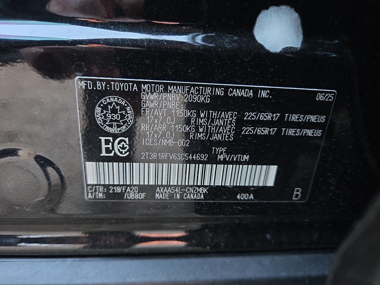 2025 TOYOTA RAV4