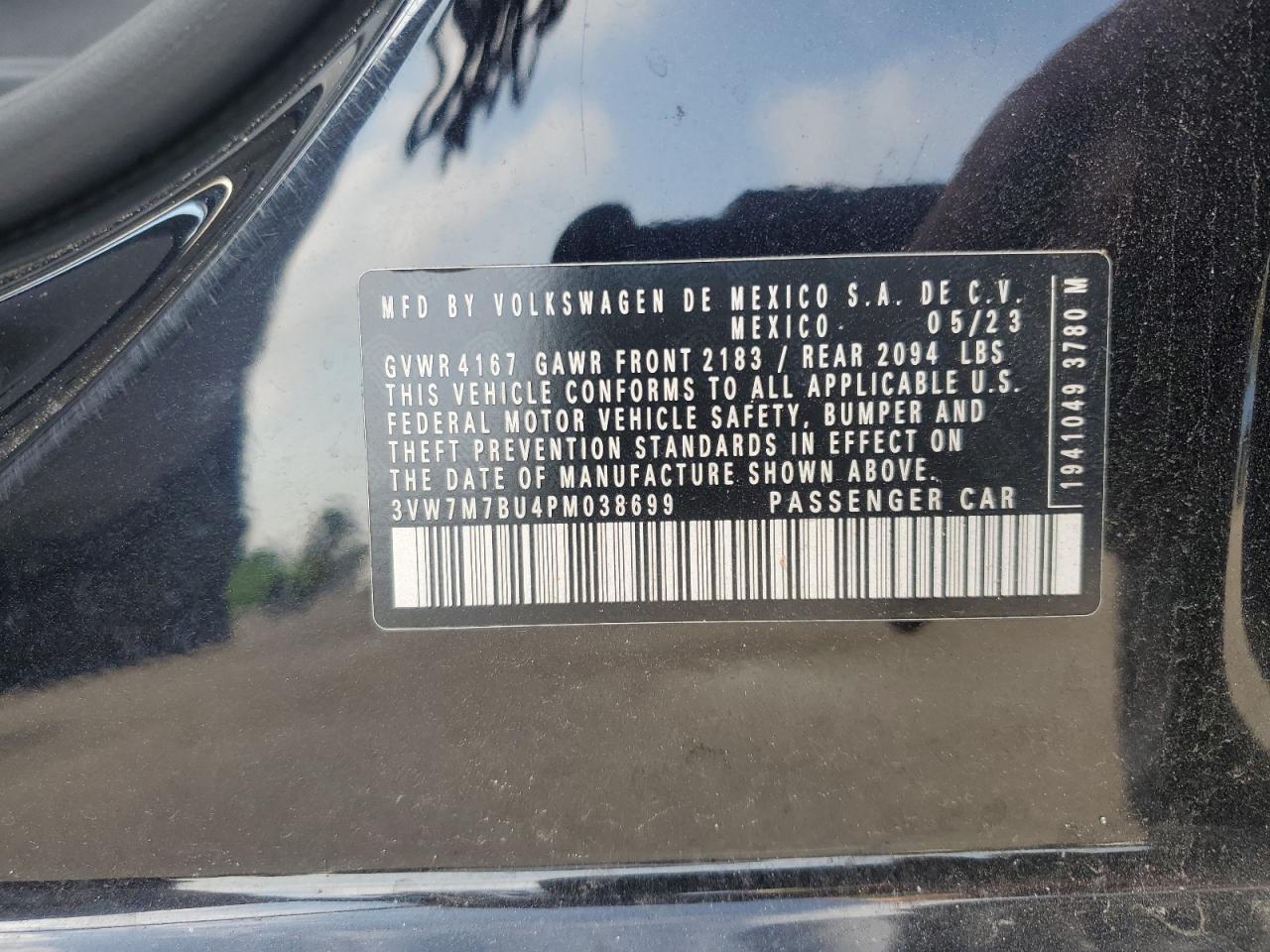 2023 VOLKSWAGEN JETTA