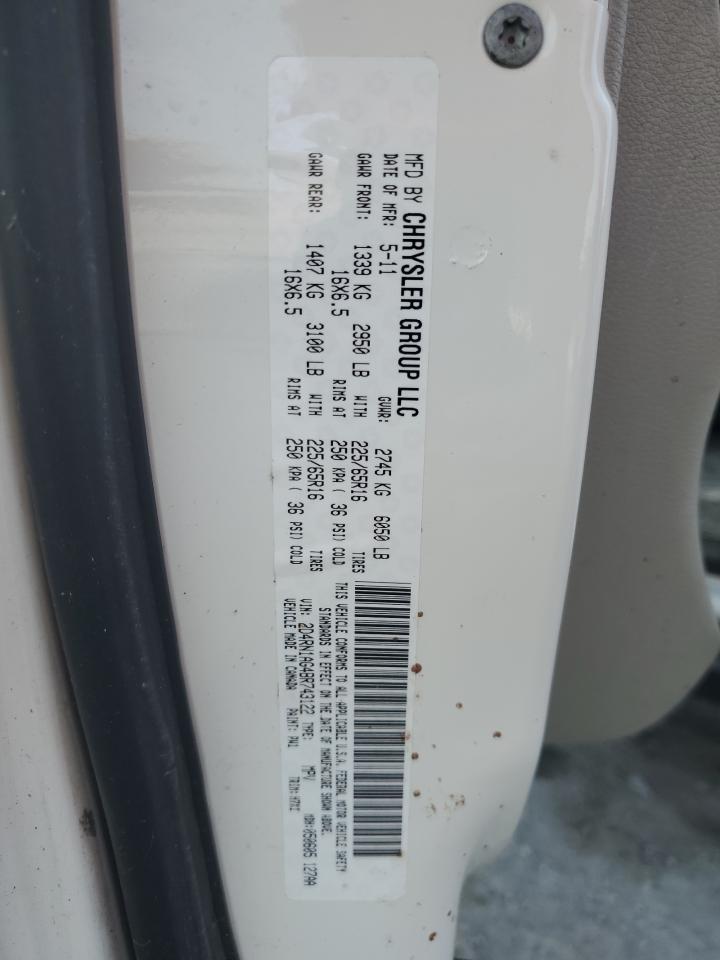 2011 DODGE GRAND CARAVAN