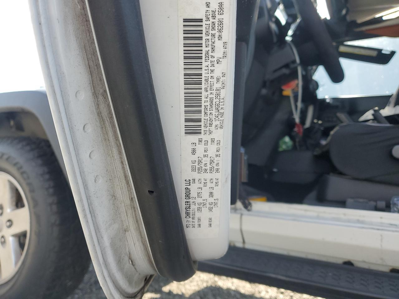 2012 JEEP WRANGLER
