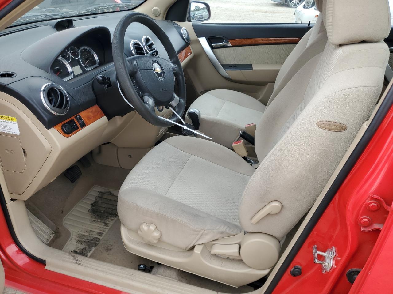 2009 CHEVROLET Aveo