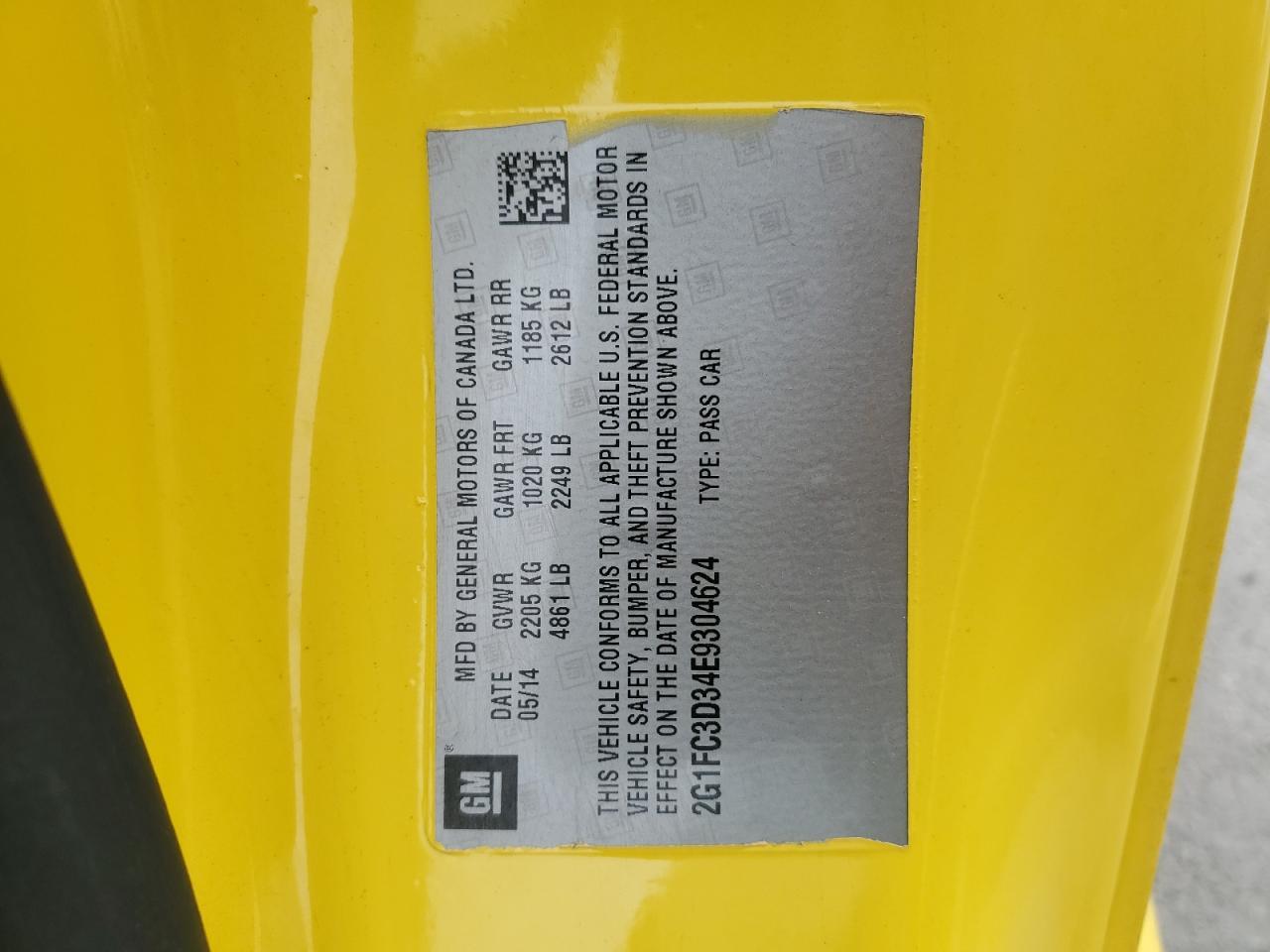 2014 CHEVROLET Camaro