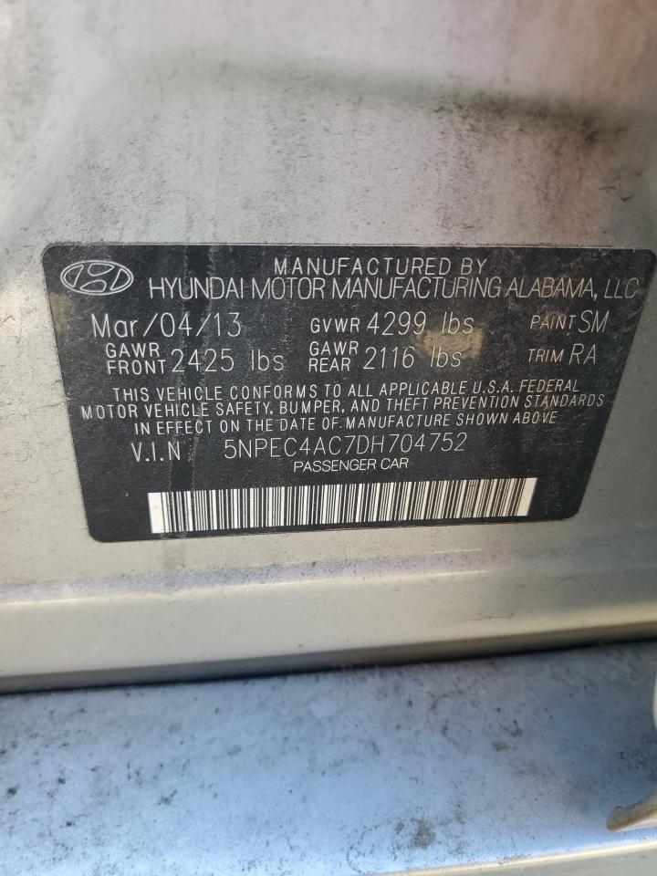 2013 HYUNDAI SONATA
