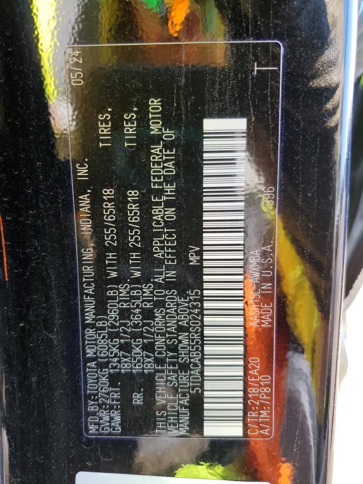 2024 TOYOTA HIGHLANDER