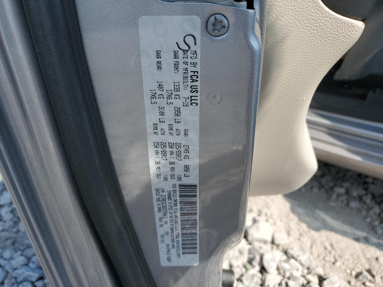 2019 DODGE GRAND CARAVAN