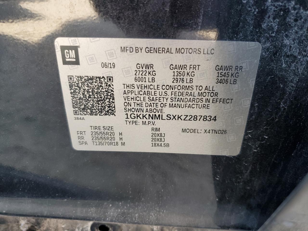 2019 GMC ACADIA