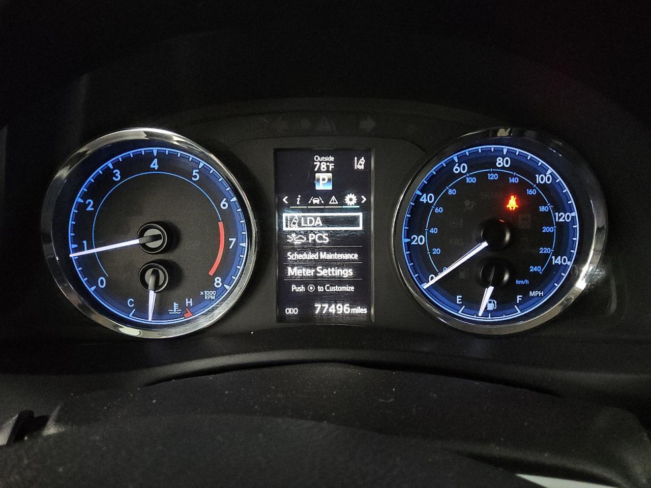 2019 TOYOTA COROLLA