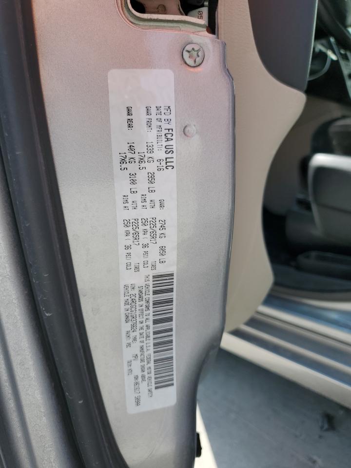 2016 DODGE GRAND CARAVAN