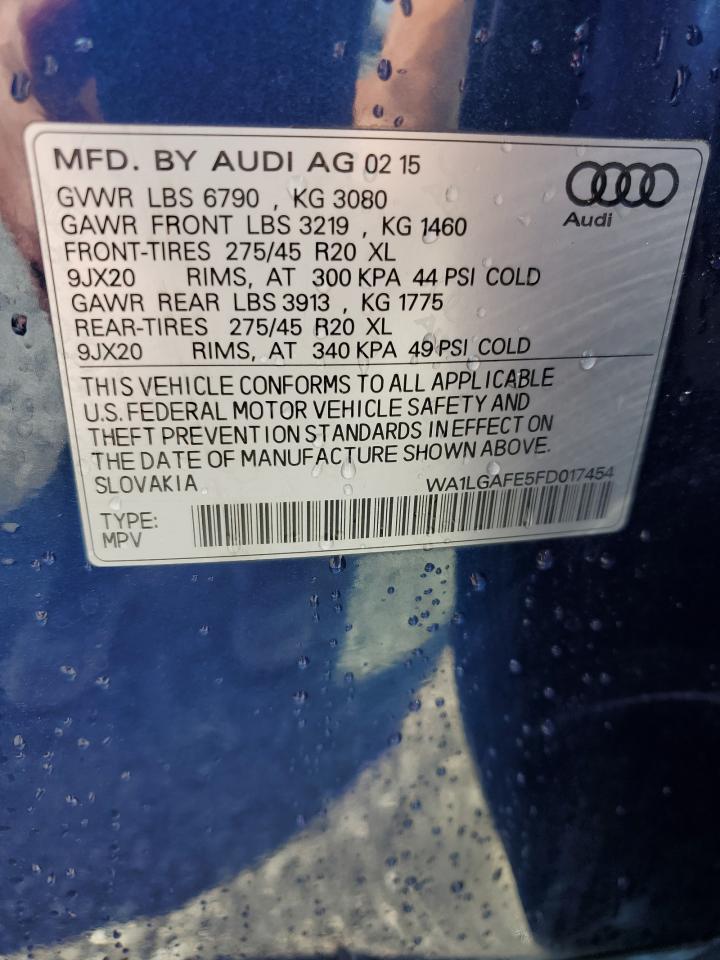 2015 AUDI Q7