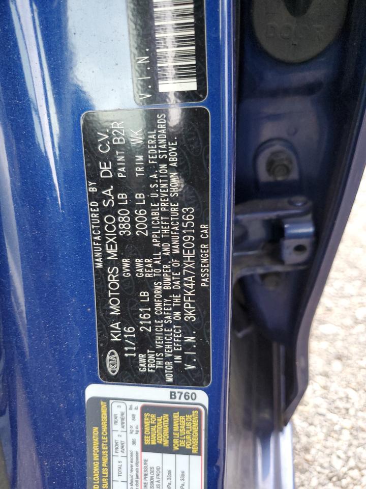 2017 KIA FORTE