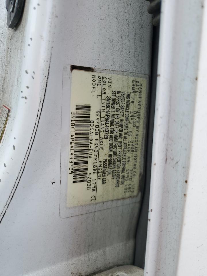 2010 NISSAN VERSA