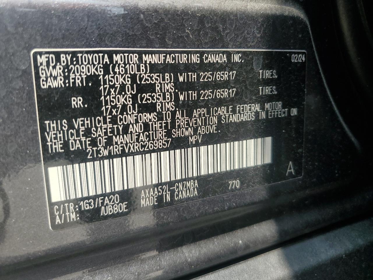 2024 TOYOTA RAV4