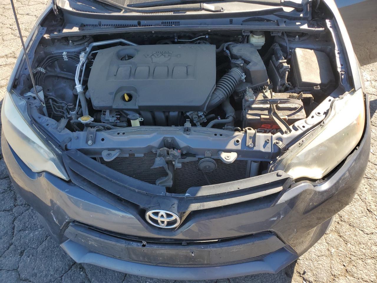 2016 TOYOTA COROLLA