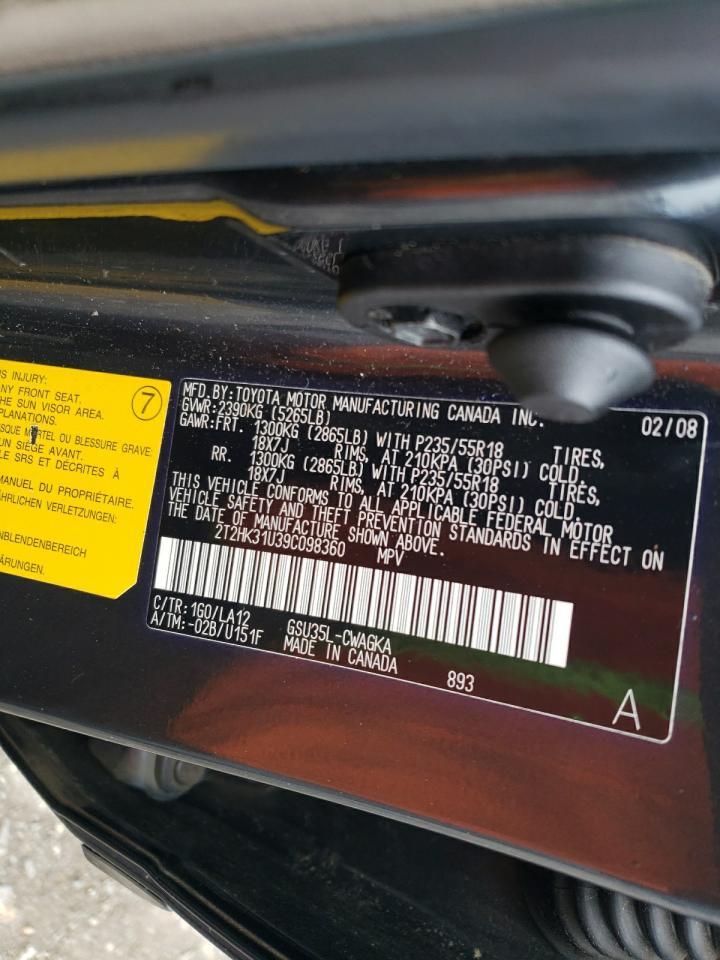 2009 LEXUS Rx