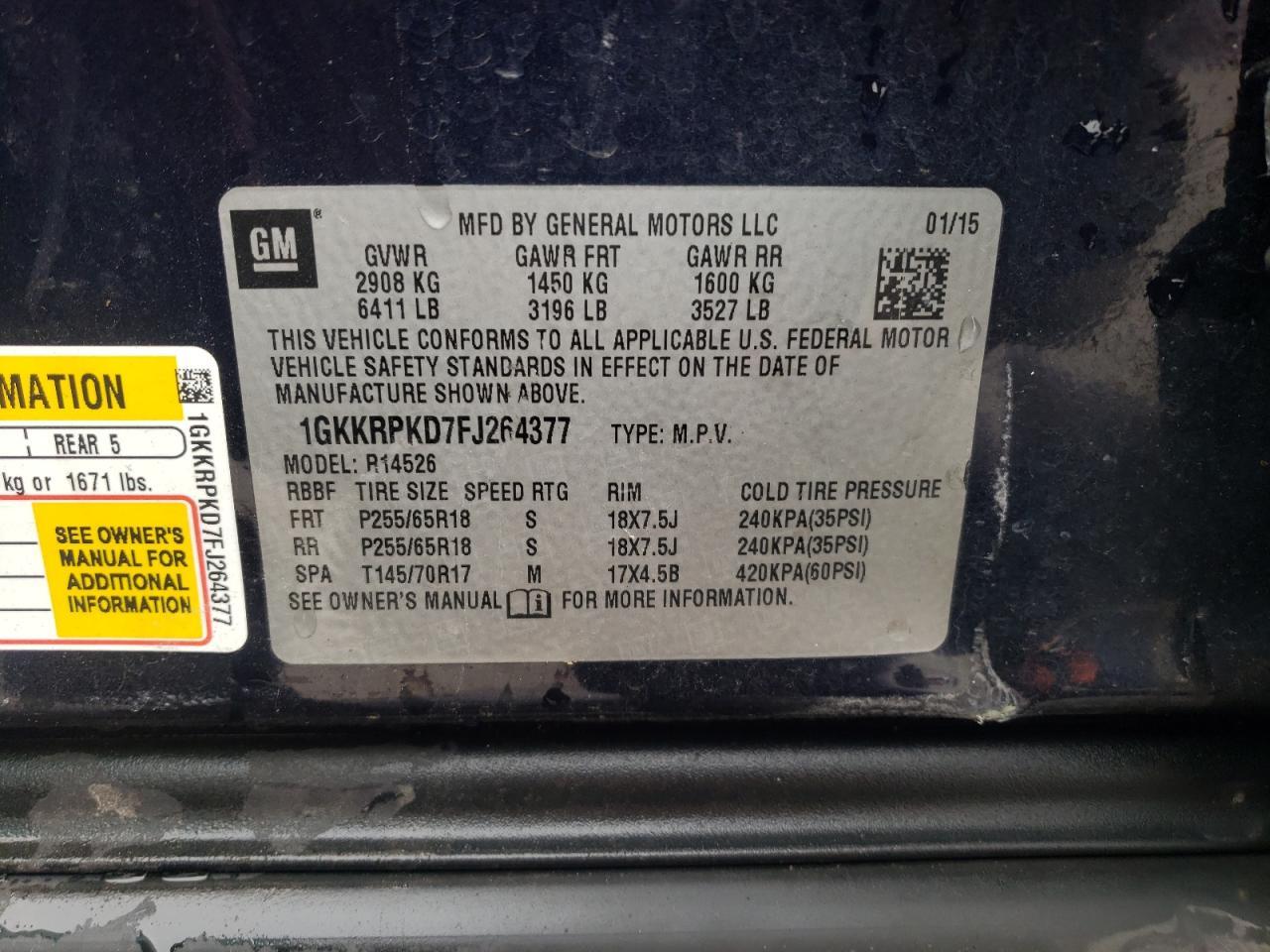 2015 GMC ACADIA