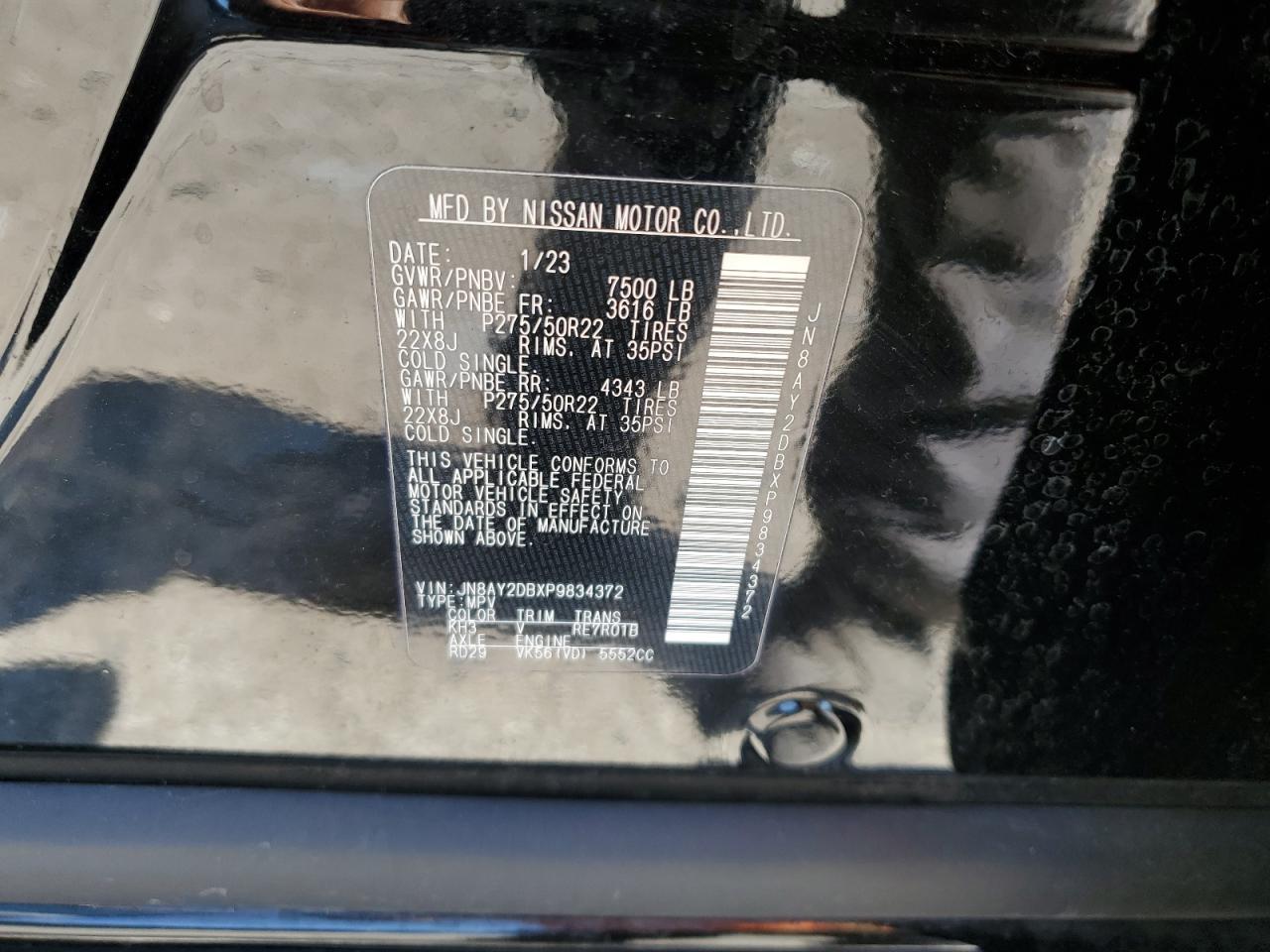 2023 NISSAN Armada