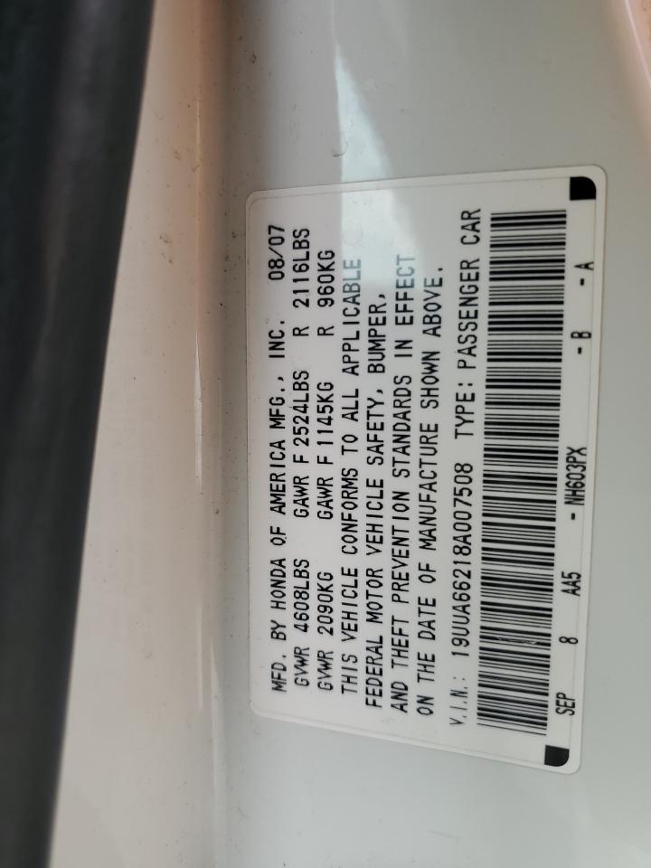 2008 ACURA TL
