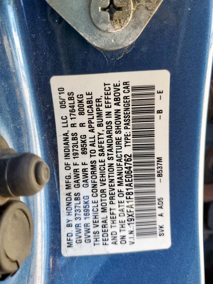 2010 HONDA CIVIC