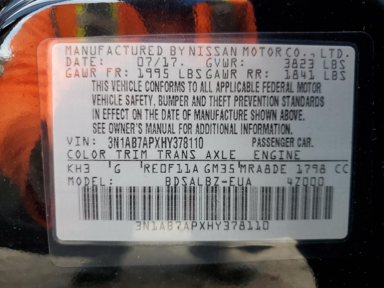 2017 NISSAN SENTRA