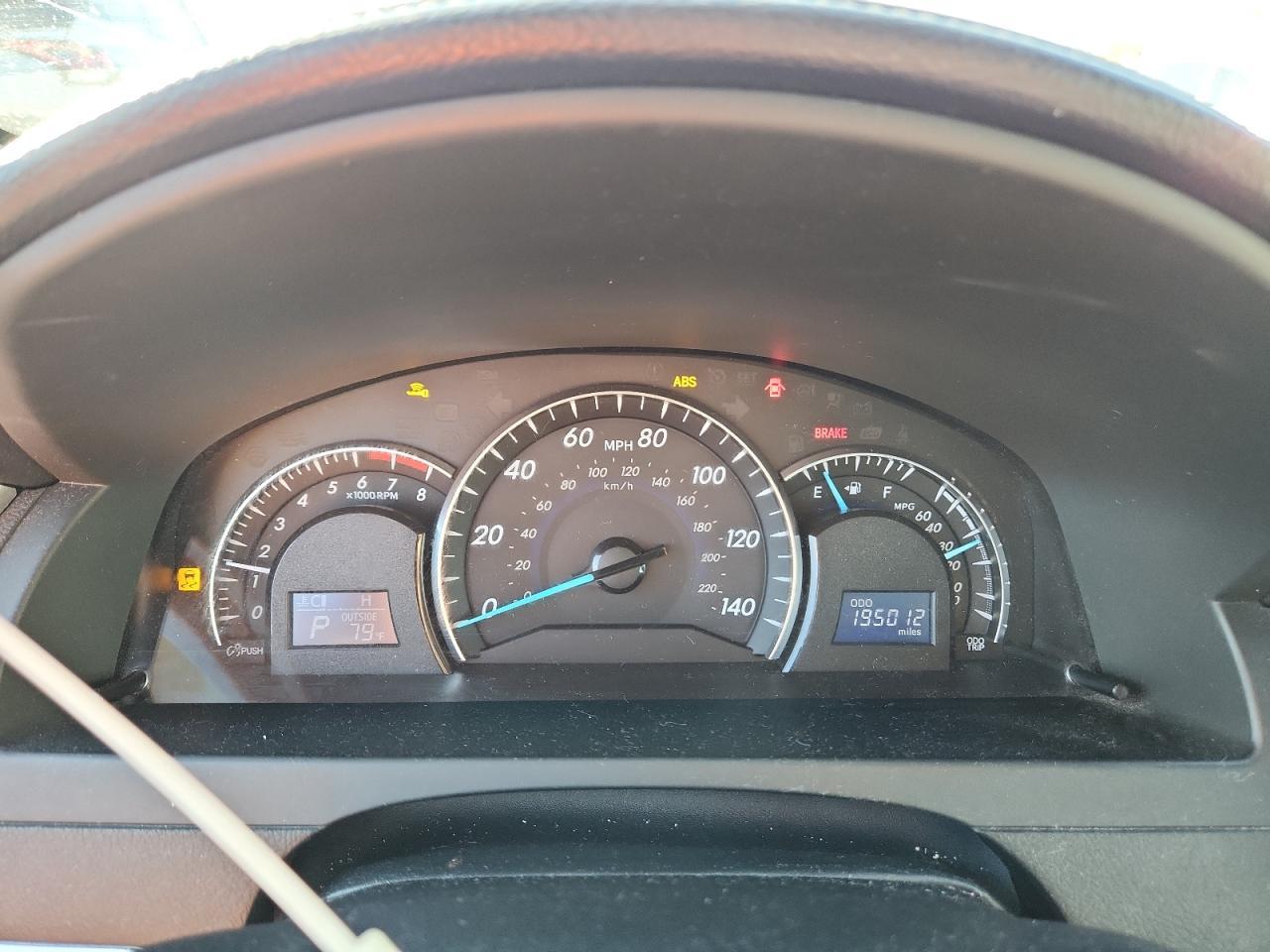 2012 TOYOTA CAMRY