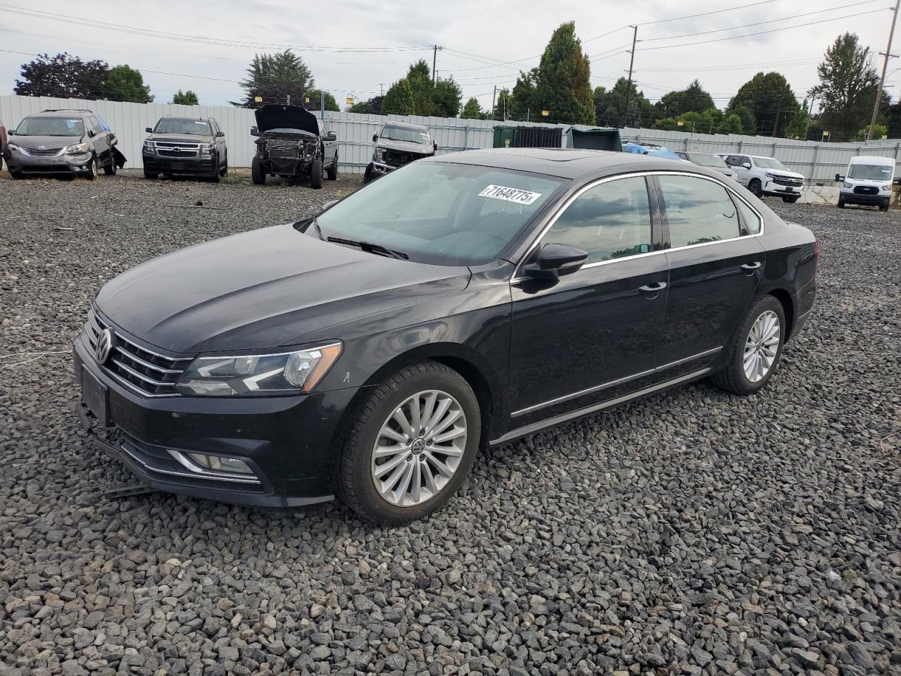 2016 VOLKSWAGEN Passat