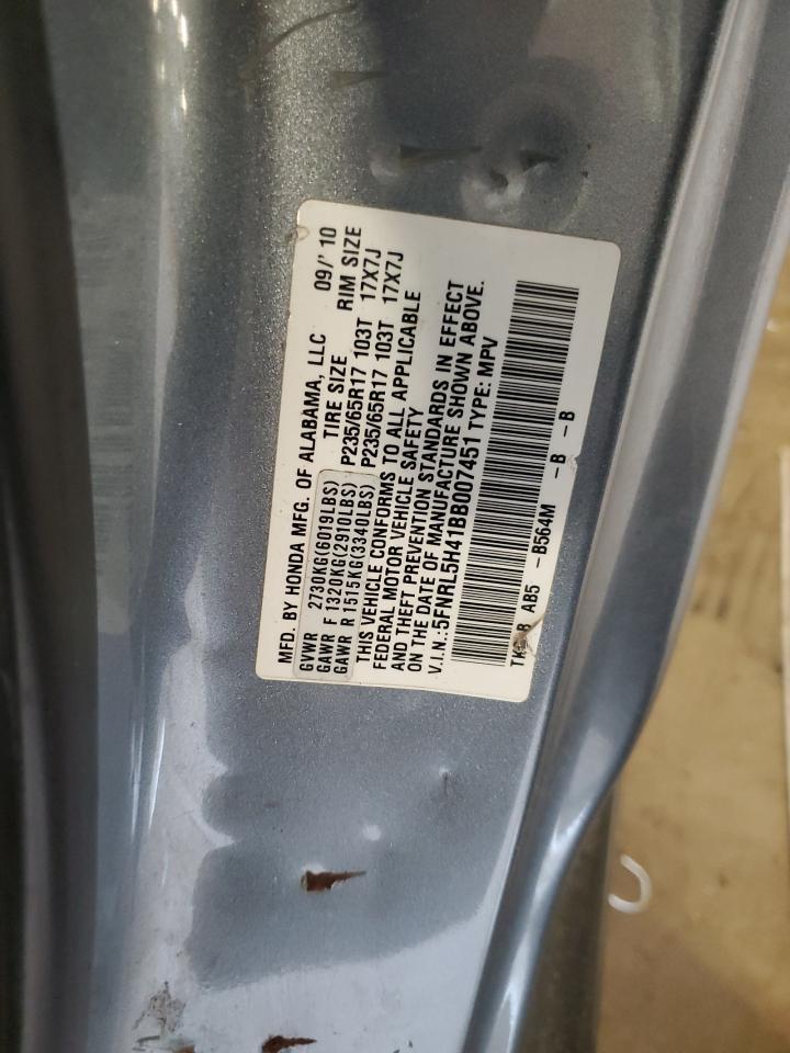 2011 HONDA ODYSSEY