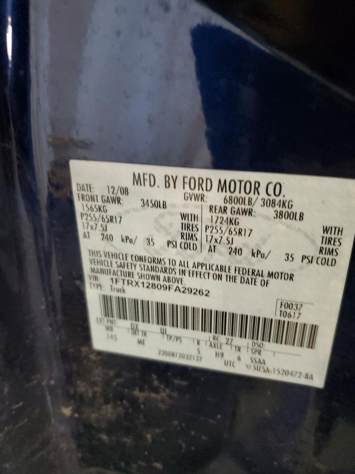 2009 FORD F-150