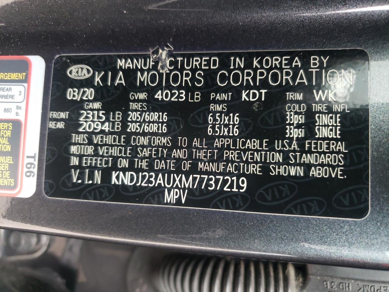 2021 KIA SOUL