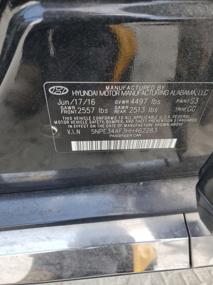 2017 HYUNDAI SONATA
