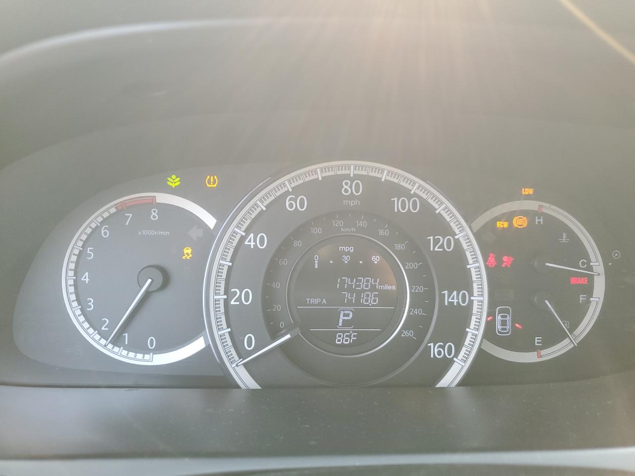 2013 HONDA ACCORD