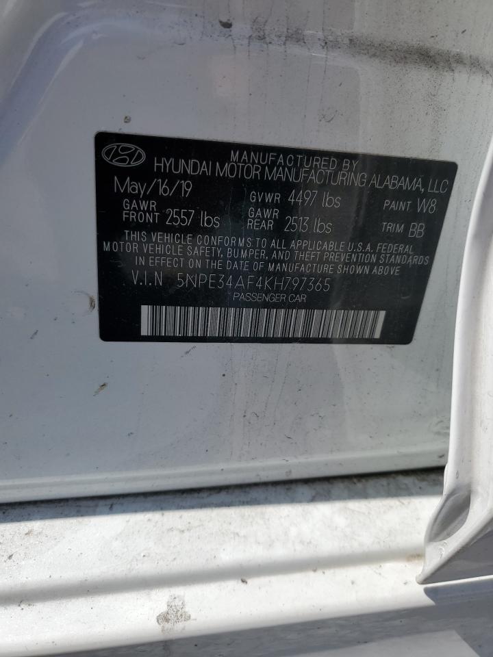 2019 HYUNDAI SONATA