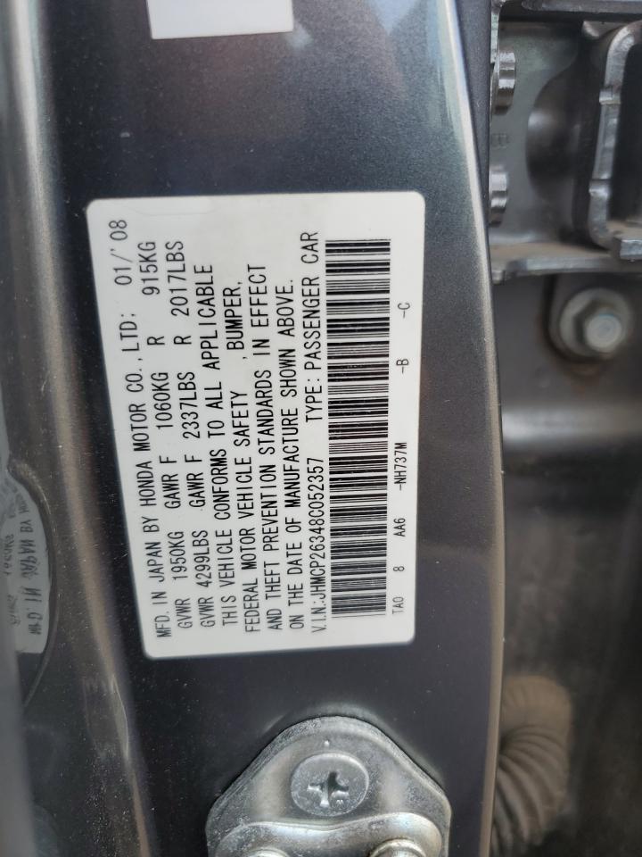 2008 HONDA ACCORD