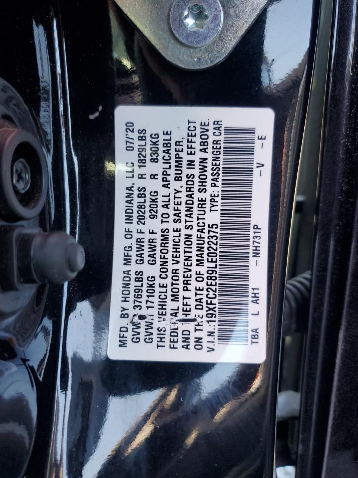 2020 HONDA CIVIC