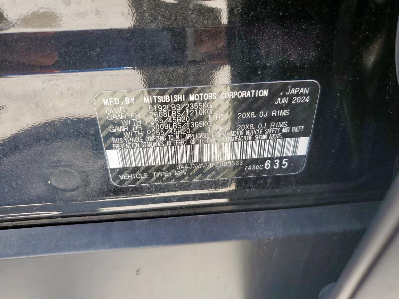 2024 MITSUBISHI outlander