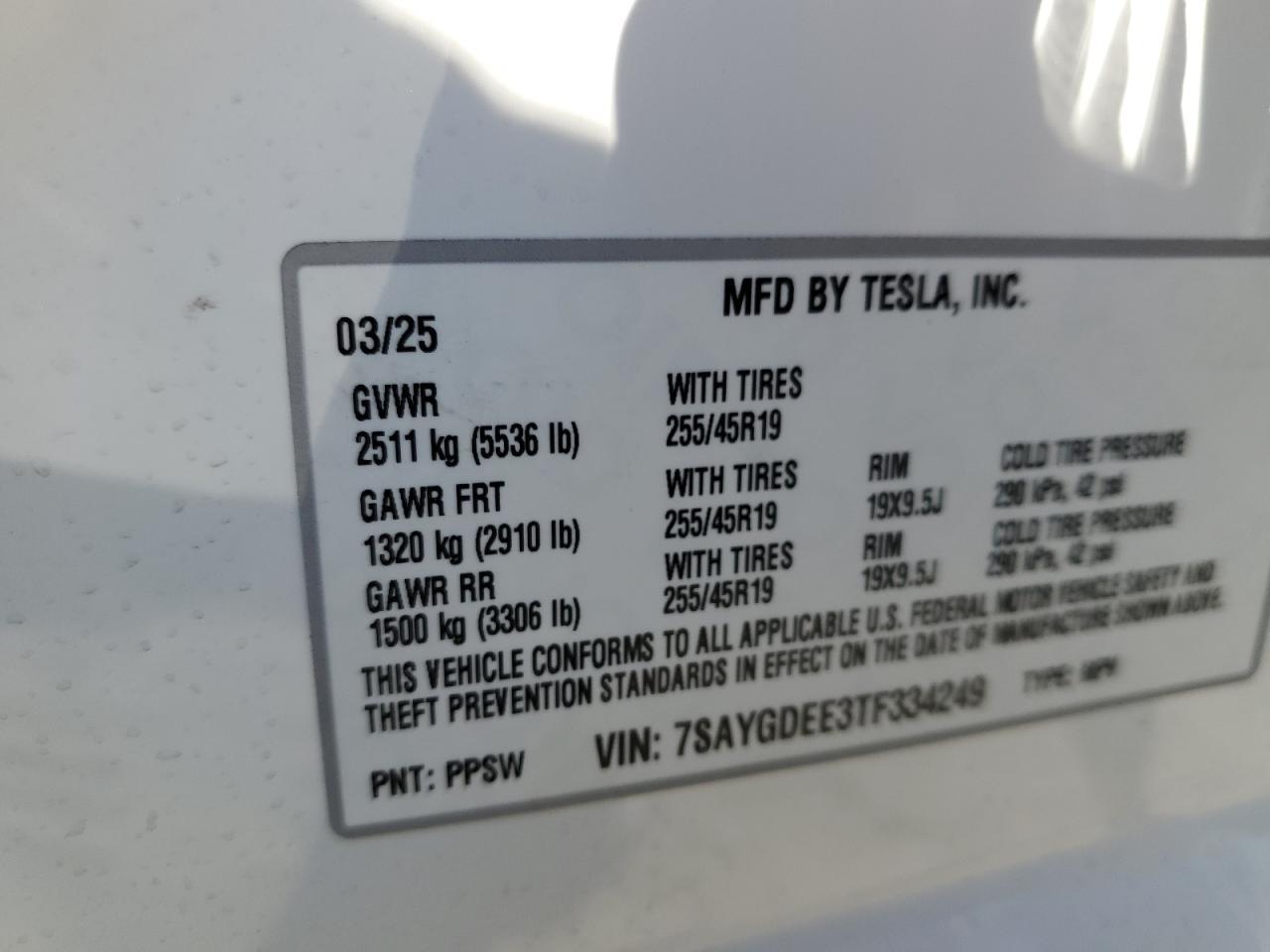2026 TESLA MODEL Y