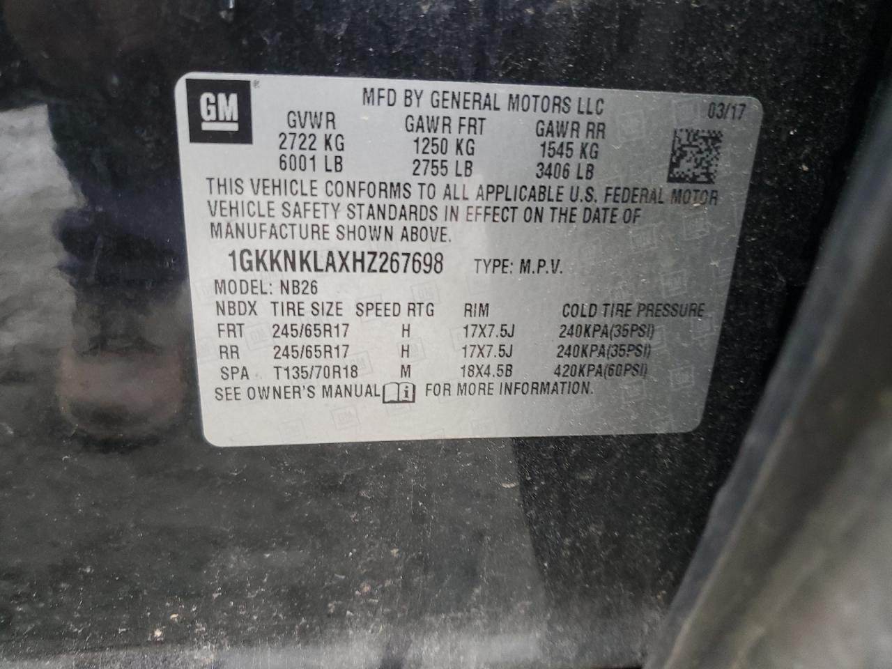 2017 GMC ACADIA