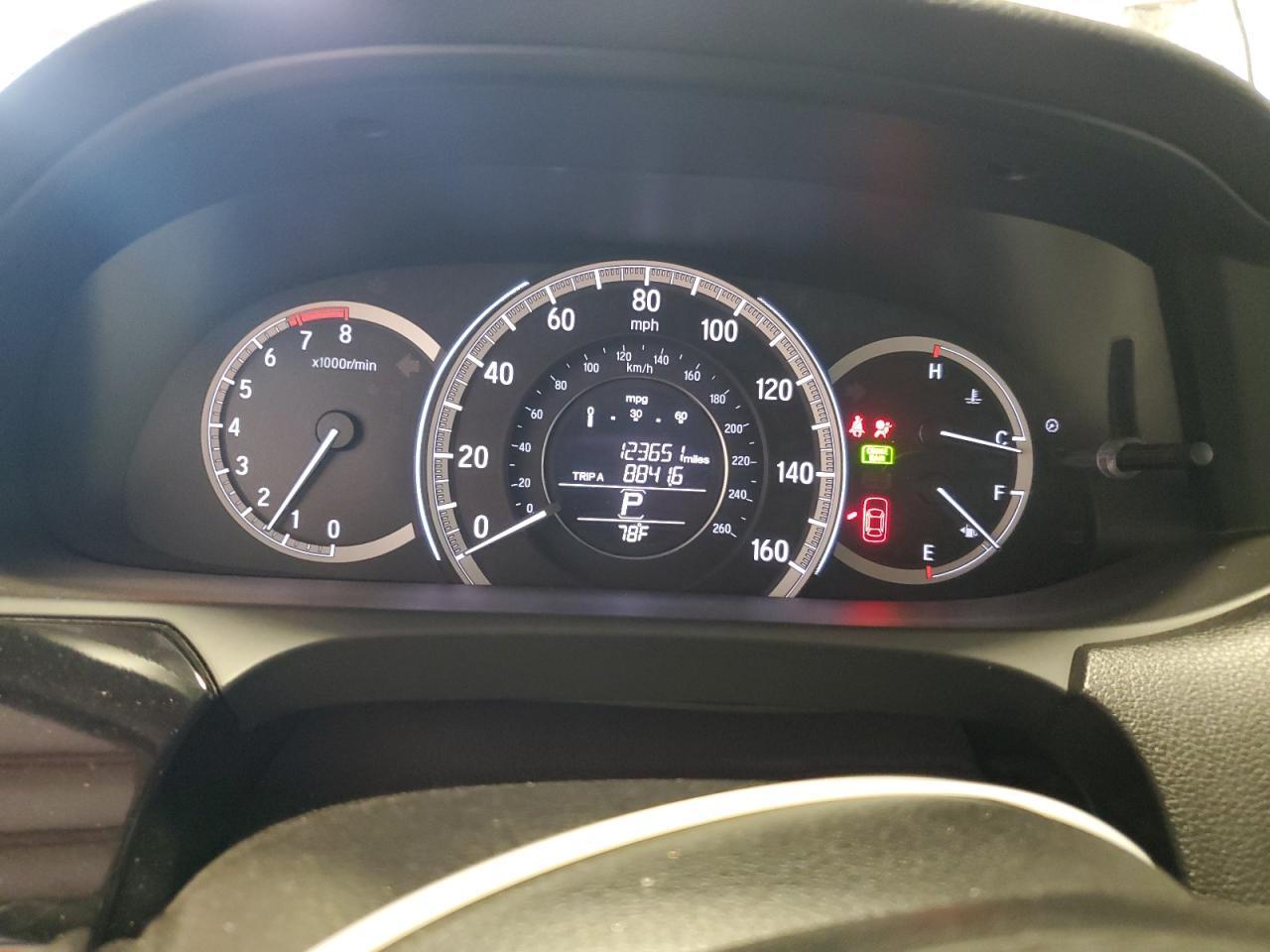 2016 HONDA ACCORD