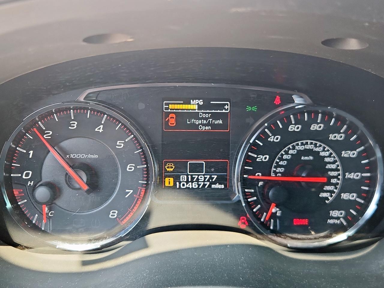2018 SUBARU WRX