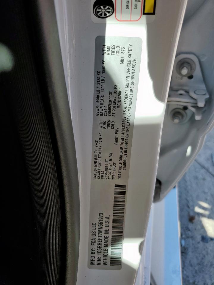 2021 RAM 1500