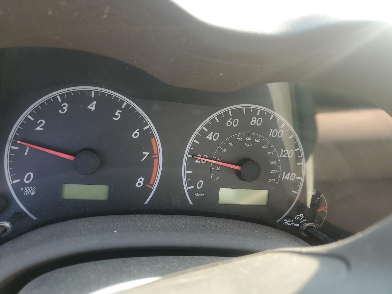 2009 TOYOTA COROLLA