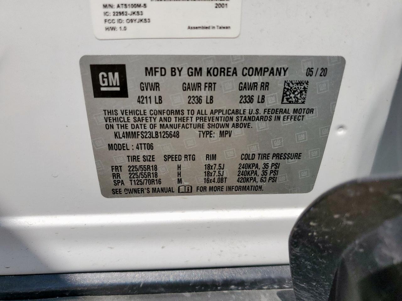 2020 BUICK Encore GX