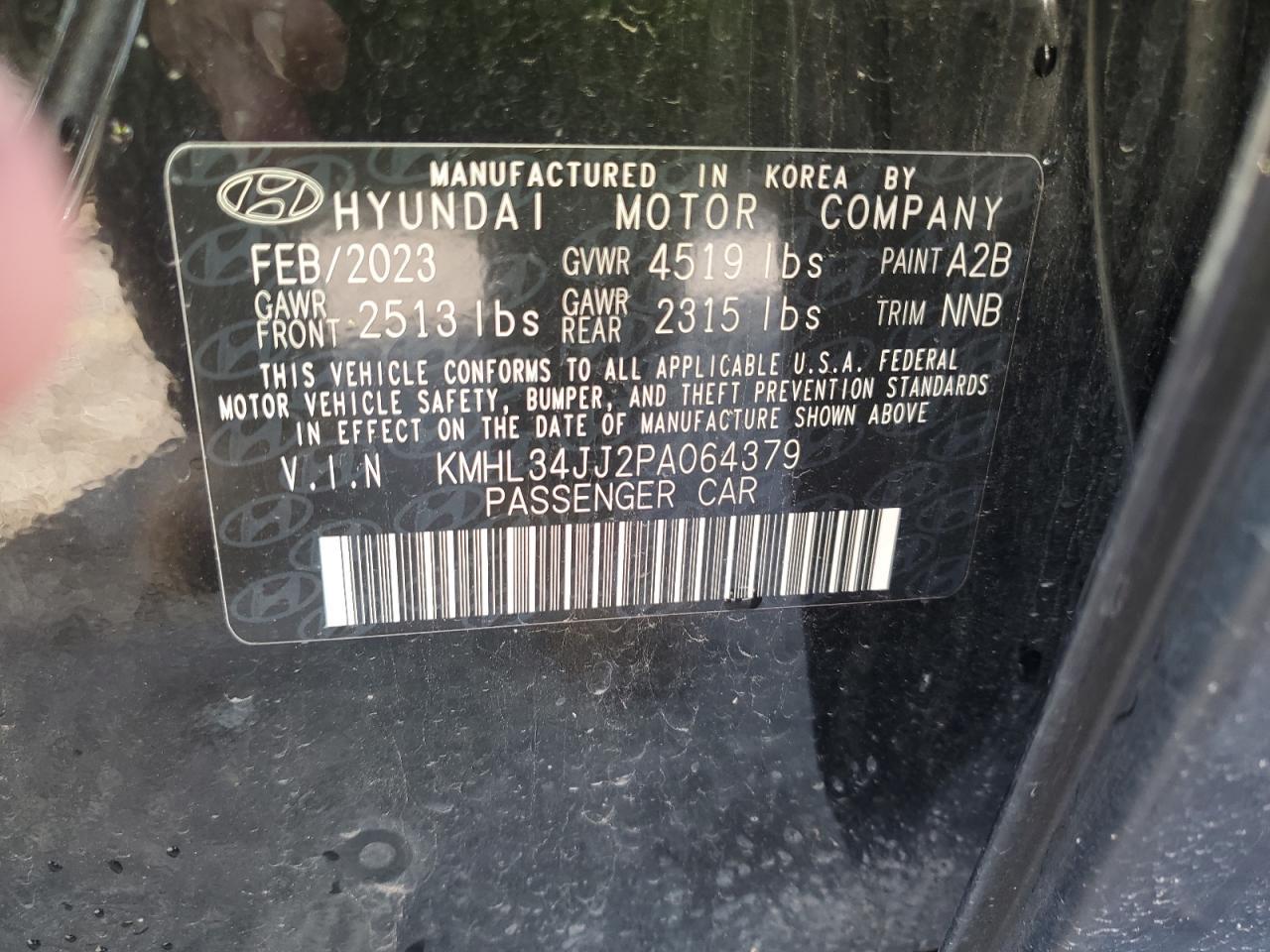 2023 HYUNDAI SONATA