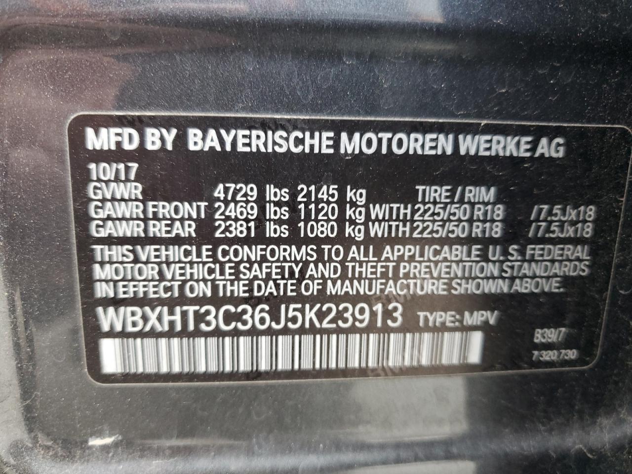 2018 BMW X1